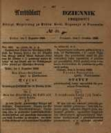 Amtsblatt der K&ouml;niglichen Regierung zu Posen. 1852.12.07 Nro.49