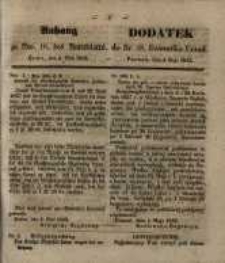 Dodatek do Nr. 18. Dziennika Urzęd. Poznań, 4. Maja 1852