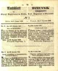 Amtsblatt der Königlichen Regierung zu Posen. 1850.01.08 Nr 2