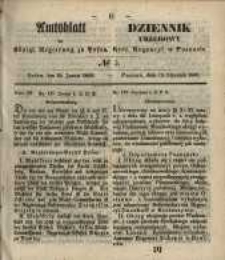 Amtsblatt der K&ouml;niglichen Regierung zu Posen. 1850.01.15 Nr 3