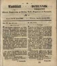 Amtsblatt der Königlichen Regierung zu Posen. 1850.01.22 Nr 4