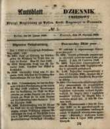Amtsblatt der K&ouml;niglichen Regierung zu Posen. 1850.01.29 Nr 5