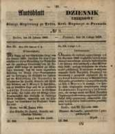 Amtsblatt der K&ouml;niglichen Regierung zu Posen. 1850.02.19 Nr 8