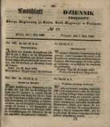 Amtsblatt der K&ouml;niglichen Regierung zu Posen. 1850.05.07 Nr 19
