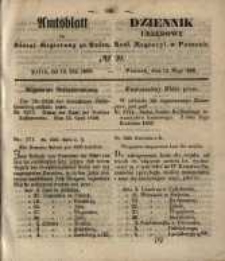 Amtsblatt der K&ouml;niglichen Regierung zu Posen. 1850.05.14 Nr 20
