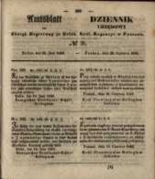 Amtsblatt der K&ouml;niglichen Regierung zu Posen. 1850.06.25 Nr 26
