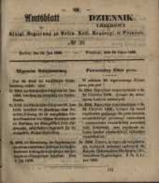 Amtsblatt der K&ouml;niglichen Regierung zu Posen. 1850.07.16 Nr 29