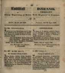 Amtsblatt der K&ouml;niglichen Regierung zu Posen. 1850.07.23 Nr 30