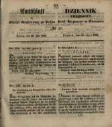 Amtsblatt der K&ouml;niglichen Regierung zu Posen. 1850.07.30 Nr 31