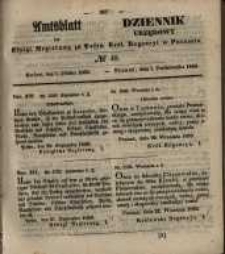 Amtsblatt der Königlichen Regierung zu Posen. 1850.10.01 Nr 40