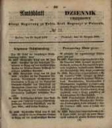 Amtsblatt der K&ouml;niglichen Regierung zu Posen. 1850.08.13 Nr 33