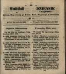 Amtsblatt der K&ouml;niglichen Regierung zu Posen. 1850.10.08 Nr 41