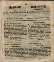 Amtsblatt der Königlichen Regierung zu Posen. 1850.10.29 Nr 44