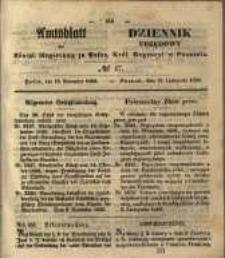 Amtsblatt der K&ouml;niglichen Regierung zu Posen. 1850.11.19 Nr 47