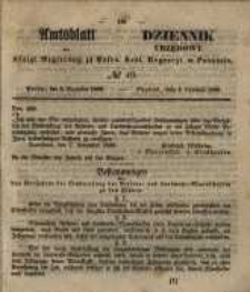 Amtsblatt der K&ouml;niglichen Regierung zu Posen. 1850.12.03 Nr 49