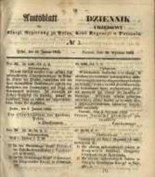 Amtsblatt der Königlichen Regierung zu Posen. 1855.01.16 Nr.3