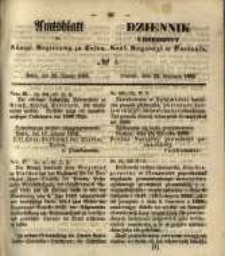 Amtsblatt der K&ouml;niglichen Regierung zu Posen. 1855.01.23 Nr.4