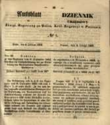Amtsblatt der K&ouml;niglichen Regierung zu Posen. 1855.02.06 Nr.6