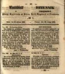 Amtsblatt der Königlichen Regierung zu Posen. 1855.02.20 Nr.8