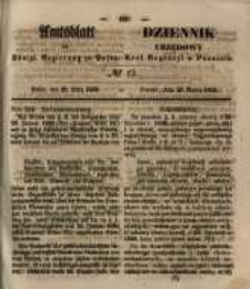 Amtsblatt der K&ouml;niglichen Regierung zu Posen. 1855.03.20 Nr.12