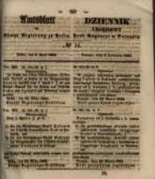 Amtsblatt der K&ouml;niglichen Regierung zu Posen. 1855.04.03 Nr.14