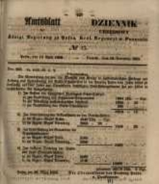 Amtsblatt der Königlichen Regierung zu Posen. 1855.04.10 Nr.15
