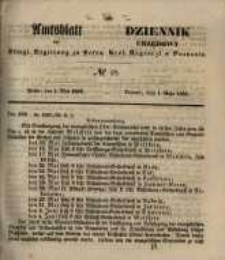 Amtsblatt der K&ouml;niglichen Regierung zu Posen. 1855.05.01 Nr.18