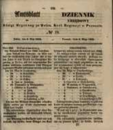 Amtsblatt der K&ouml;niglichen Regierung zu Posen. 1855.05.08 Nr.19