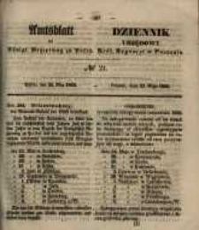 Amtsblatt der K&ouml;niglichen Regierung zu Posen. 1855.05.22 Nr.21