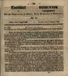 Amtsblatt der Königlichen Regierung zu Posen. 1855.08.07 Nr.32