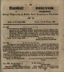 Amtsblatt der K&ouml;niglichen Regierung zu Posen. 1855.08.28 Nr.35
