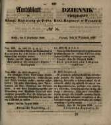 Amtsblatt der K&ouml;niglichen Regierung zu Posen. 1855.09.04 Nr.36