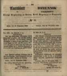 Amtsblatt der K&ouml;niglichen Regierung zu Posen. 1855.09.18 Nr.38