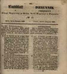 Amtsblatt der K&ouml;niglichen Regierung zu Posen. 1855.11.06 Nr. 45