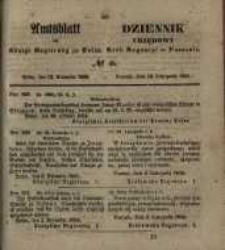 Amtsblatt der K&ouml;niglichen Regierung zu Posen. 1855.11.13 Nr. 46