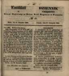 Amtsblatt der Königlichen Regierung zu Posen. 1855.11.27 Nr. 48