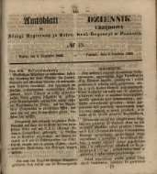 Amtsblatt der K&ouml;niglichen Regierung zu Posen. 1855.12.04 Nr. 49