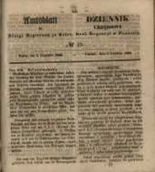Amtsblatt der Königlichen Regierung zu Posen. 1855.12.04 Nr. 49