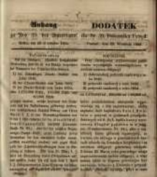Dodatek do Nr. 39. Dziennika Urzęd. Poznań, 25. Września 1855
