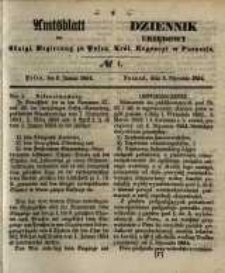 Amtsblatt der Königlichen Regierung zu Posen. 1854.01.03 Nro.1
