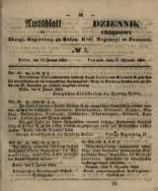 Amtsblatt der K&ouml;niglichen Regierung zu Posen. 1854.01.17 Nro.3