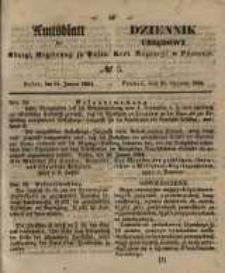 Amtsblatt der Königlichen Regierung zu Posen. 1854.01.31 Nro.5