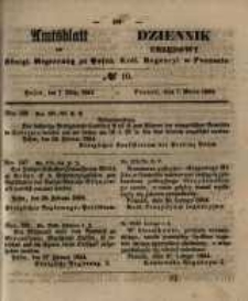 Amtsblatt der Königlichen Regierung zu Posen. 1854.03.07 Nro.10