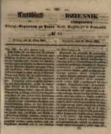 Amtsblatt der K&ouml;niglichen Regierung zu Posen. 1854.03.21 Nro.12