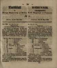 Amtsblatt der Königlichen Regierung zu Posen. 1854.05.23 Nro.21
