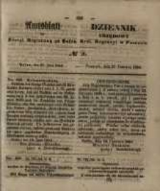 Amtsblatt der Königlichen Regierung zu Posen. 1854.06.27 Nro.26