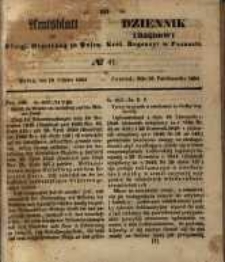 Amtsblatt der Königlichen Regierung zu Posen. 1854.10.10 Nro.41