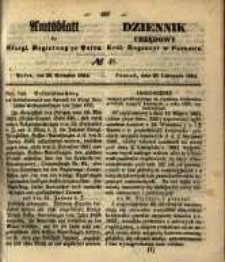 Amtsblatt der Königlichen Regierung zu Posen. 1854.11.28 Nro.48