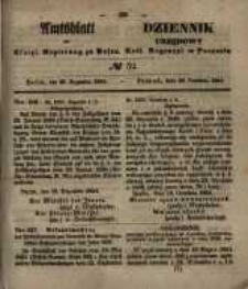 Amtsblatt der K&ouml;niglichen Regierung zu Posen. 1854.12.26 Nro.52