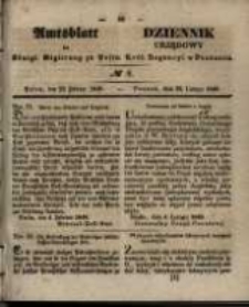 Amtsblatt der K&ouml;niglichen Regierung zu Posen. 1848.02.22 Nro.8